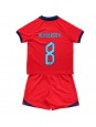 Anglie Jordan Henderson #8 Venkovní dres pro děti MS 2022 Krátký Rukáv (+ trenýrky)